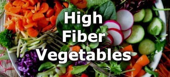 33 Vegetables High in Fiber